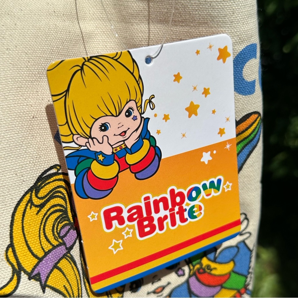 Rainbow Brite Canvas Tote Bag NWT - Picture 6 of 7